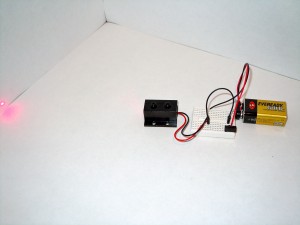 Laser with switch